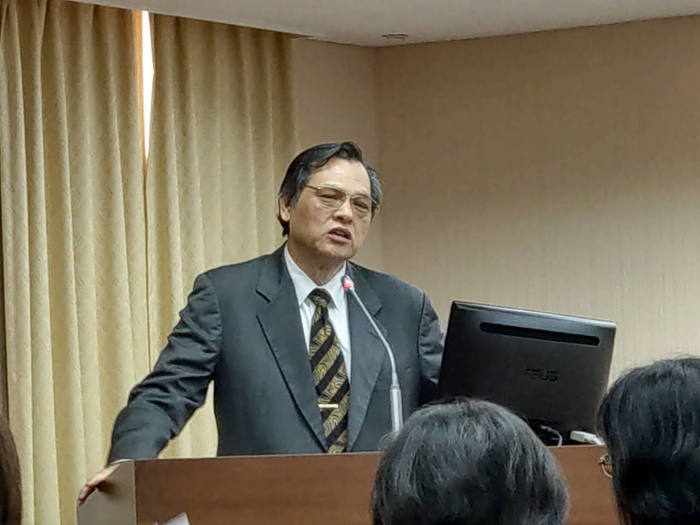 陆委会主委陈明通 图源：台媒