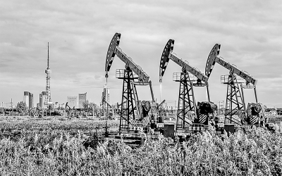 大庆油田油井。赵永安摄/光明图片