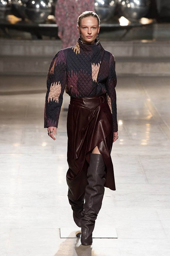 Isabel Marant 2019秋冬系列 图片来源：&nbsp;KRISTY SPARROW