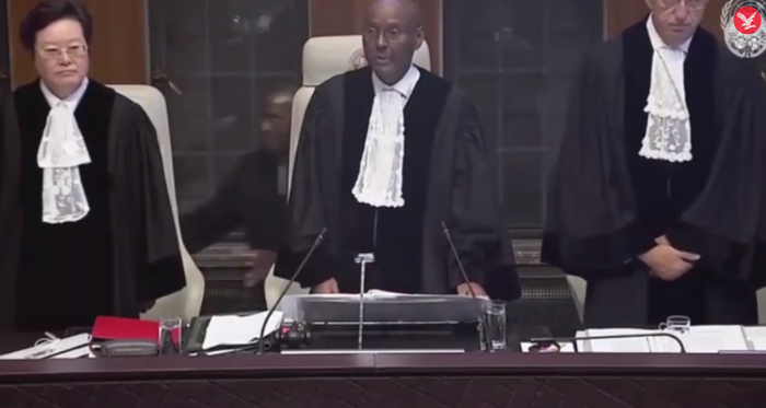 国际法庭于2018年开始就查戈斯群岛与毛里求斯分离问题举行听证会&nbsp; 视频截图