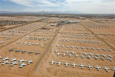 号称“飞机坟场”的美国空军戴维斯·蒙森空军基地（资料图）