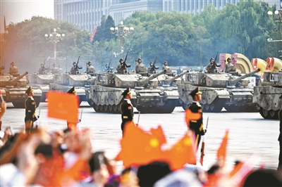  阅兵直播现场 供图/视觉中国