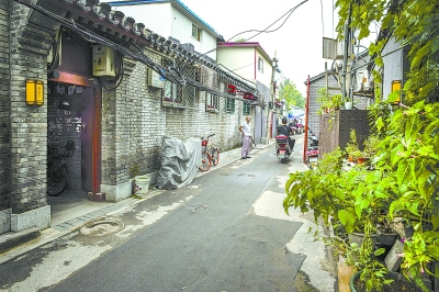     储库营胡同即景。蒋晨明 摄