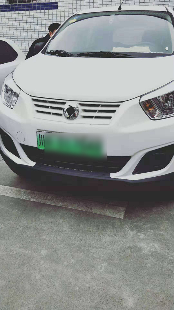 涉事滴滴车辆 受访者供图