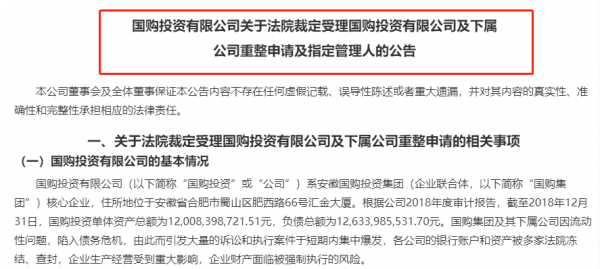 （来源：国购投资公告）