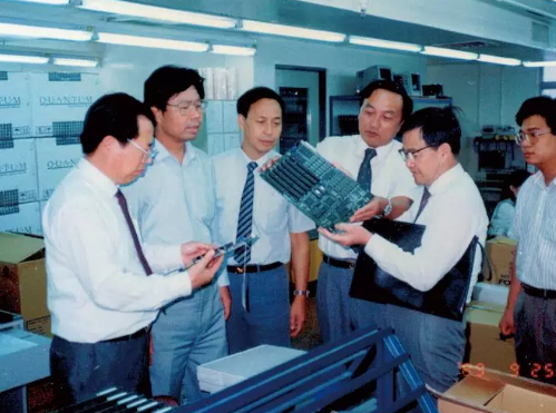 早年工作照（1989年）。来源：被访者供图