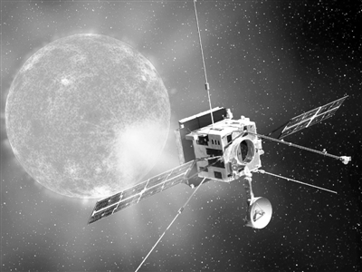 太阳轨道器艺术效果图图片来源：欧空局