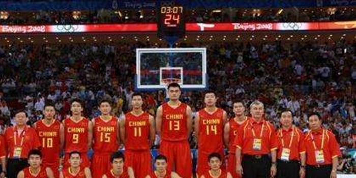 物是人非! 08奥运会中国男篮仅剩四人打球, 仅