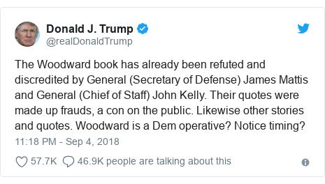 特朗普的推文。