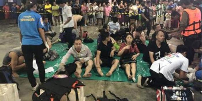 泰翻船事故致50名中国游客失踪 将展开海空搜