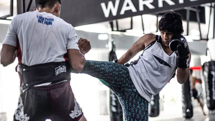  瑞图在训练中。