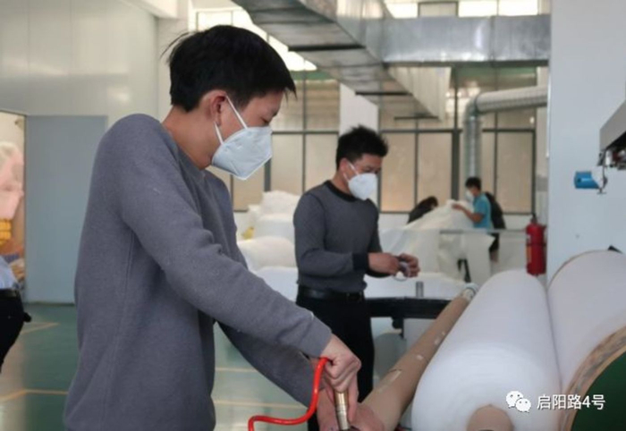 图注：原料厂复工