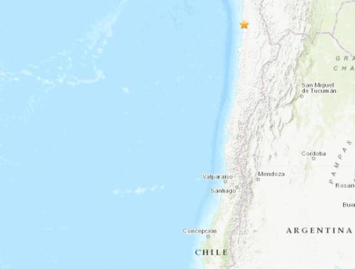 图片来源：美国地质勘探局网站截图。