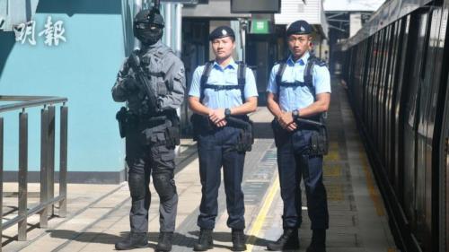 香港警方成立铁路应变部队防恐袭将配冲锋枪执勤_手机新浪网