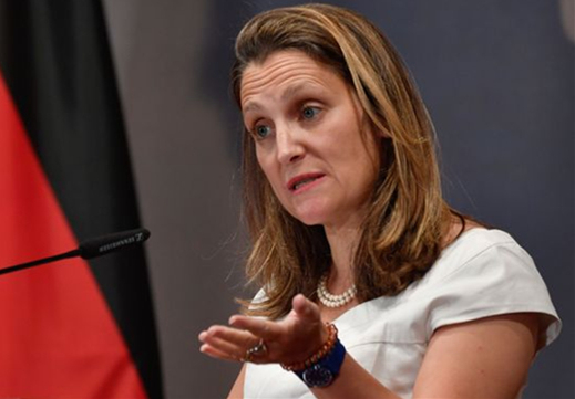 弗里兰&nbsp; 图自《环球邮报》