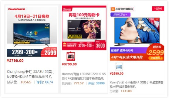 天猫销售数据清晰揭示了这家公司在产品销售以及消费者认同方面的疲弱。