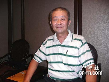  台湾“中国共产联盟”主席施锋阳（图源：香港“中评社”）