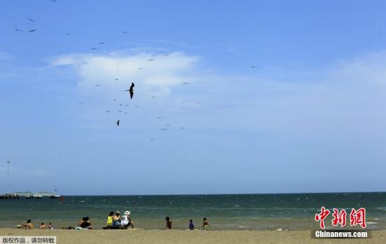  资料图：哥斯达黎加海滩。