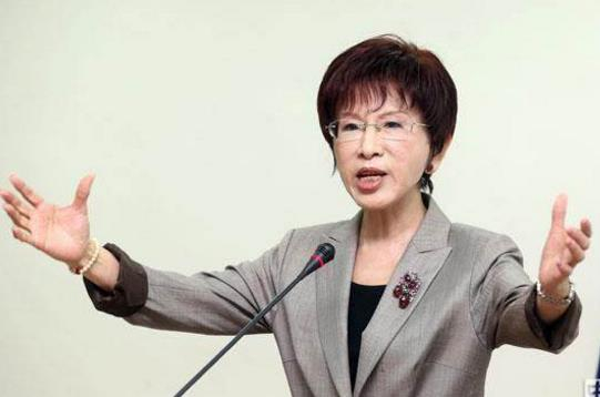 洪秀柱（图片来源：台湾《中时电子报》）