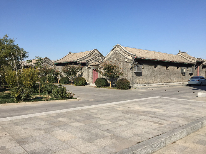 张鹏在天津小站的博物馆。拍摄：刘子珩。