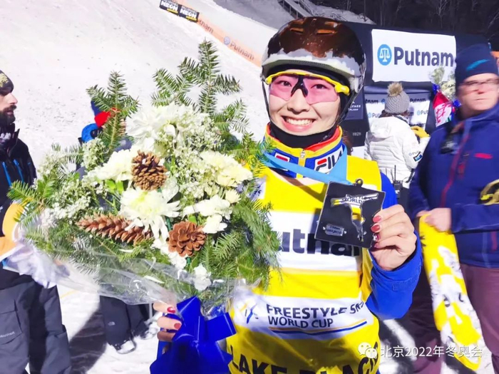 空中技巧 徐梦桃大年初一冲金