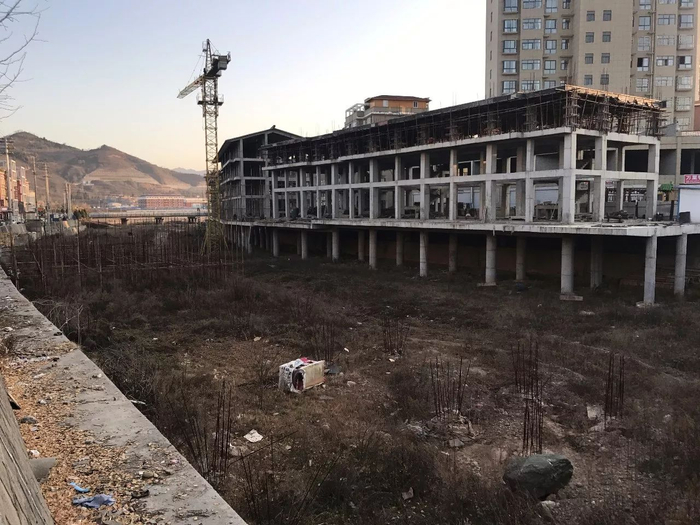 ▲卢氏水街。新京报记者 贾世煜 摄