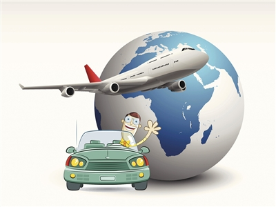 中文司导，如同网约车、民宿等新兴业态，虽不成熟，但在某种程度上也能推动传统行业转变，以适应新的市场需要。创意图片/新京报记者 王远征