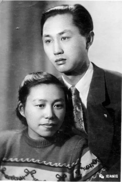 （叶正大与任弼时侄女任岳结婚照）