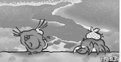 小青蛙出去旅行了