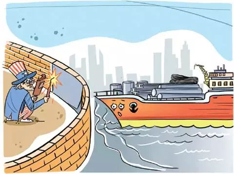 ▲中美贸易今年会走向何方？（《中国日报》）