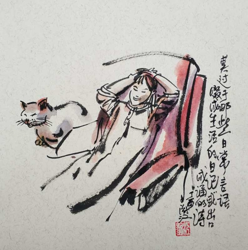 外祖父的遗风只是机缘，更多的修为，来自游江自己的体验和“涅磐”。