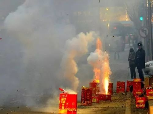 ▲“鞭炮霾”。