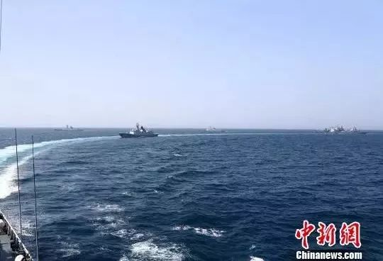 ▲资料图片：中国海军护航编队执行环球访问任务。