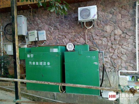 双廊镇上的客栈安装了污水处理设备