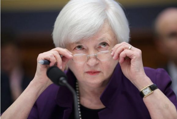 ▲耶伦交出了一张“近乎完美”的答卷 &nbsp; 图据Getty Images