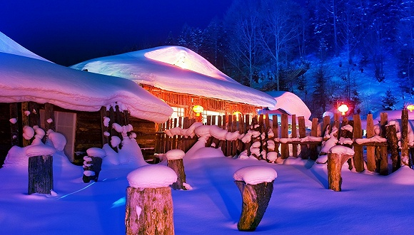 中国雪乡 图片来源：视觉中国