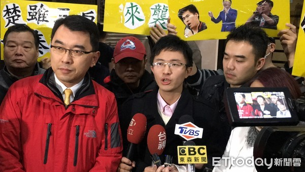 侯汉廷宣布将参选台北市议员。（来源：台湾东森新闻云）