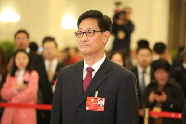 京沪高铁建设总指挥卢春房。海外网 图