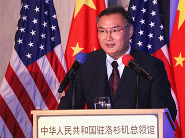 张平总领事 中华人民共和国驻洛杉矶总领事馆 图