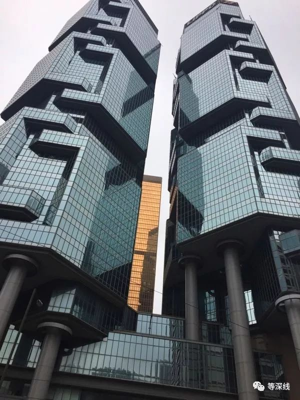 明天系香港公司所在地力宝大厦。 《等深线》记者 周远征 摄影