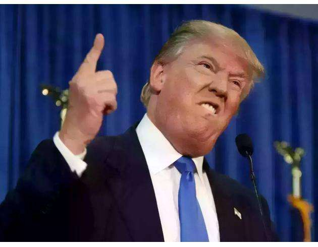 图为美国总统特朗普