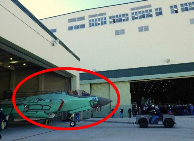 图为日本组装的F35A战机