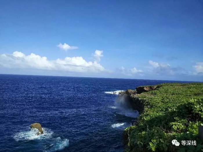 塞班自杀崖。 《等深线》记者 周远征 摄影