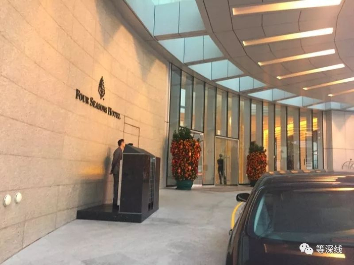 香港四季酒店。 《等深线》记者 周远征 摄影