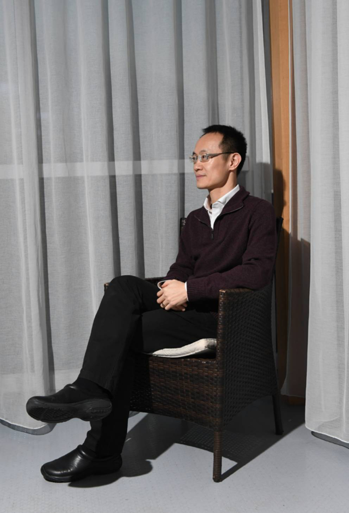 负责小米渠道的三年，林斌出差频繁多了，仅是河南每个月都要去一两次 &nbsp;摄影：阿吉