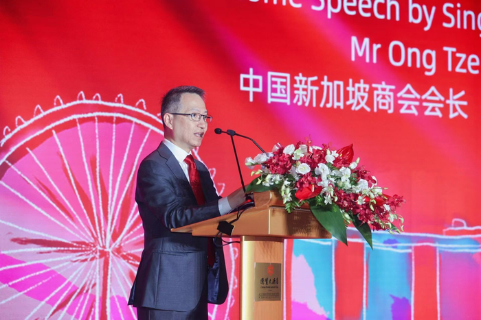 中国新加坡商会会长王子元先生致辞