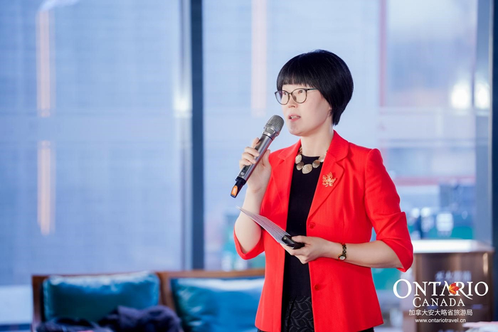 安大略省旅游局中国区经理冯晖女士