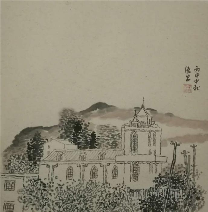 “中国画家画呼玛”采风活动作品/李德岩