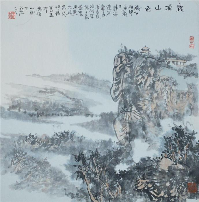 “中国画家画呼玛”采风活动作品/周胜荣