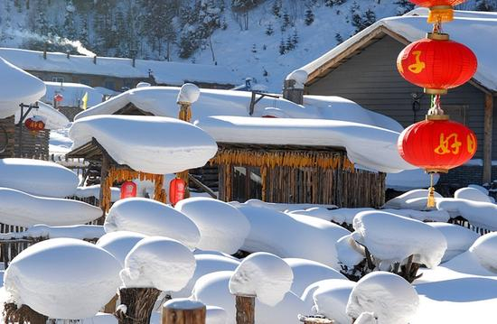  中国十大赏雪胜地之二//哈尔滨雪乡